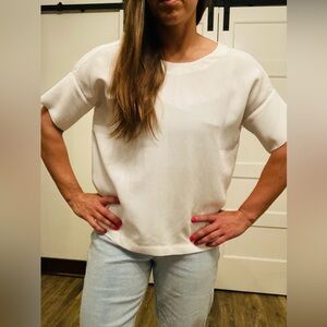 Madewell White Blouse